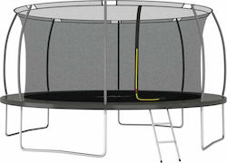 vidaXL Outdoor Trampoline 460cm with Net & Ladder