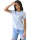 Vero Moda Γυναικείο T-shirt Γαλάζιο
