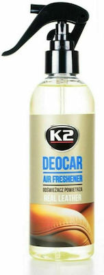 K2 Lufterfrischer-Spray Auto Deocar Echtes Leder 250ml 1Stück