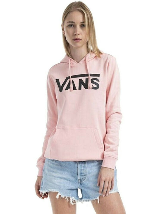 Classic Vintage Γυναικείο Φούτερ με Κουκούλα Powder Pink