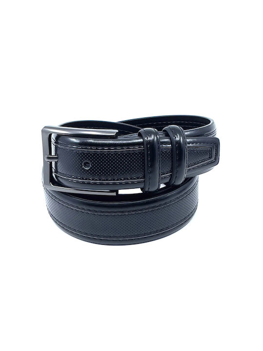 Legend Accessories Men's Leather Belt Black