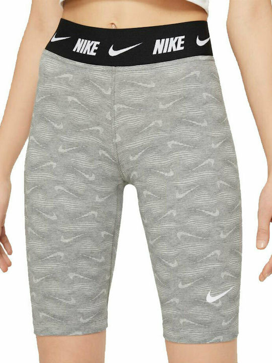 Nike Ausbildung Frauen Fahrrad Leggings Hochgeschnitten Gray