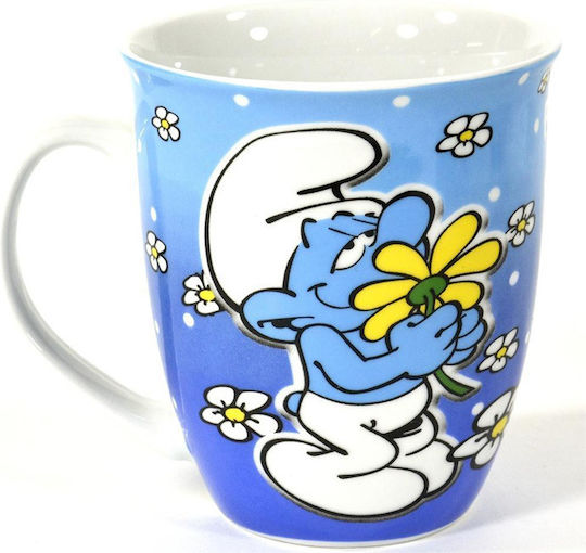 United Labels Ștrumfii Albastru Cană Ceramică Albastru