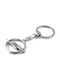 Keychain Opel Logo Metallic Silver