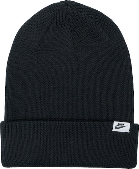 Cuffed Futura Beanie Ανδρικός Σκούφος Πλεκτός σε Μαύρο χρώμα
