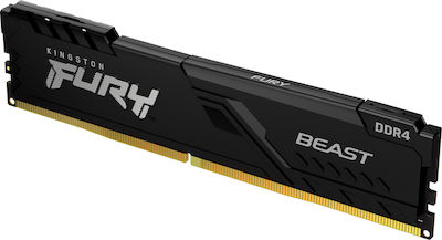 Kingston Fury Beast 16GB DDR4 RAM cu Viteză 3200 pentru Desktop