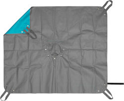 Gardena Под за къмпинг шатра Комплект 4бр Gray 100x100см.