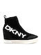 DKNY K2149328 Damen Knöchelstiefel Schwarz K2149328-005