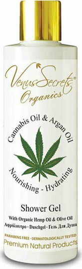 Venus Secrets Cannabis Oil & Argan Oil Αφρόλουτρο σε Gel 100ml