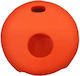 Silicone Car Key Cover Case with 1 Buttons for Smart Orange