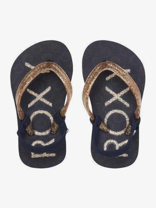 Roxy Șlapi pentru copii Flip Flops Albastru mar...