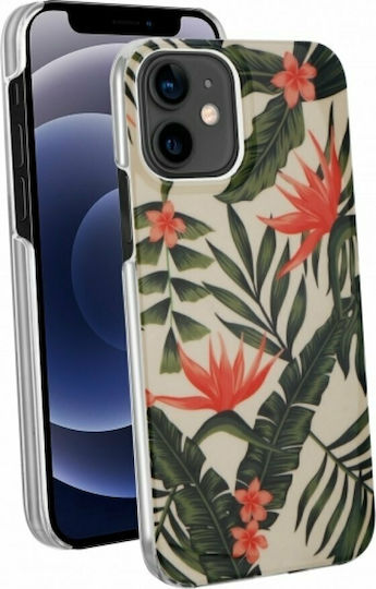 Vivanco Special Edition Back Cover Σιλικόνης Floral (iPhone 12 mini)