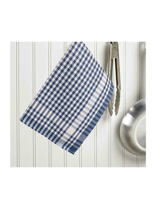 Linea Home Chess Tea Towel in Blue Color 48x68cm 1pcs