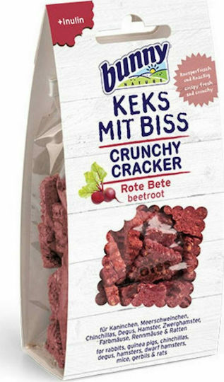 Bunny Nature Crunchy Cracker Treat with Beetroot for Hamster 50gr