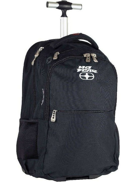 No Fear School Bag Trolley Elementary, Elementary in Black color 30lt