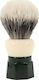 Yaqi Shaving Two Band Green Obsidian Πινέλο Ξυρίσματος με Τρίχα Ασβού 24mm