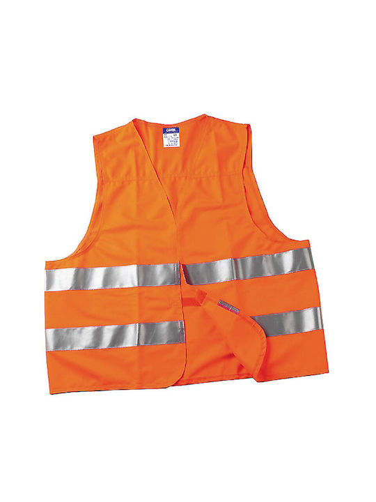 Lampa Arbeitsweste mit reflektierenden Bändern Orange