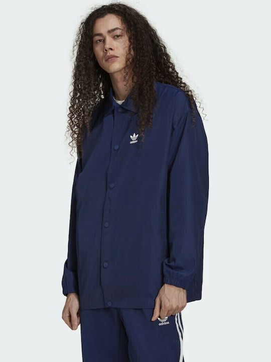 adidas Adicolor Classics Trefoil Coach Jacket Night Sky