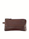 Beverly Hills Polo Club Schlüsselhalter aus Leder Braun