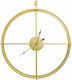 vidaXL Wall Clock Metallic Gold Ø52cm