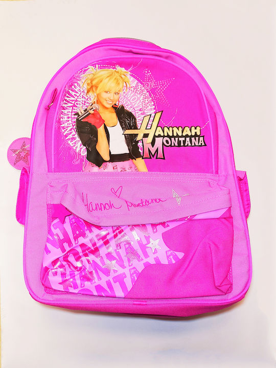 Giochi Preziosi Hannah Montana School Bag Backpack Elementary, Elementary in Fuchsia color