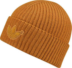 adidas Hero Adidas Blue Version Beanie Orange Beanie Unisex Σκούφος με Rib Πλέξη Focus Orange