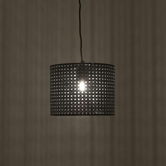 Inart Pendant Light Gold with Socket E27 25x25x20cm