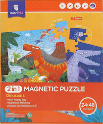 Kinderpuzzle Δεινόσαυροι für 3++ Jahre 72pcs Mieredu