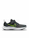 Star Runner Star Runner 3 Kids Sports Shoes Running with Hoop & Loop Closure Dk Smoke Grey / Black