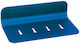 Sanco Avaton Wandmontiert Schwamm-Halter Metallisch Blue Matt