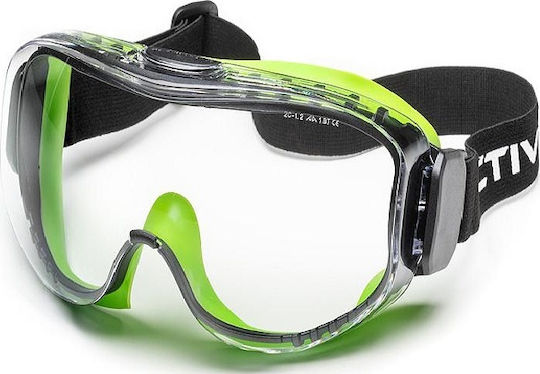 Vision V320 Safety Glasses / Work Mask for Protection with Transparent Lenses 890324