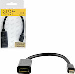 NSP N12 Μετατροπέας mini DisplayPort male σε HDMI female