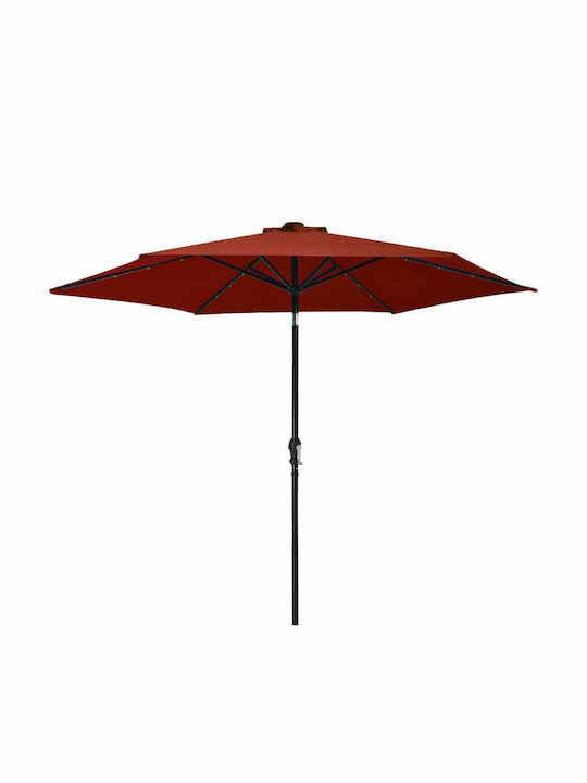 Umbrelă Rotundă Metalică Teracotă Φ3m
