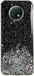 Wozinsky Star Glitter Черен (Redmi Note 9T)