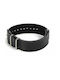 Leather Strap Nato Black 18mm