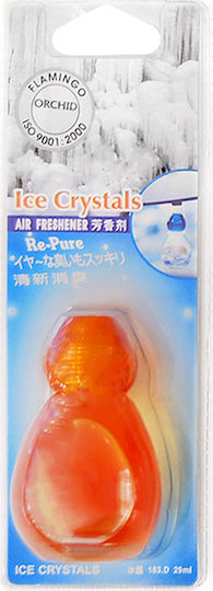 Autoline Κρεμαστό Αρωματικό Υγρό Αυτοκινήτου Ice Crystalis Orchid 29ml