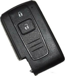 Car Key Shell with 2 Buttons for Toyota Remote Control Prius