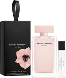 Narciso Rodriguez Eau de Parfum 100ml & Pure Musc 10ml Γυναικείο Σετ με Eau de Parfum 2τμχ