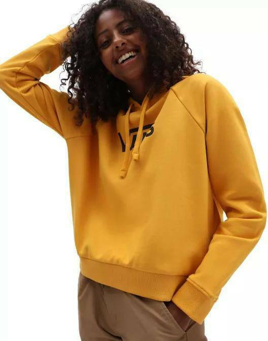 Vans Flying V Boxy Women s Hooded Sweatshirt Golden Glow