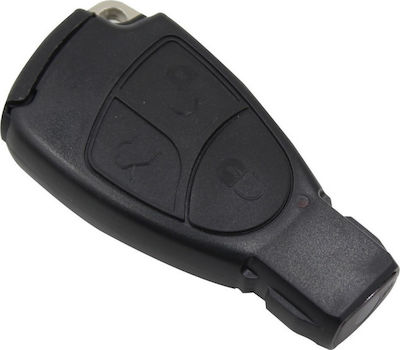 Car Key Shell with 3 Buttons for Mercedes Benz Τηλεκοντρόλ Smartkey