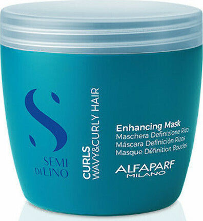Alfaparf Milano Professional Semi Di Lino Curls Enhancing Mask για Ενυδάτωση 500ml