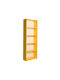 Bookcase Max Yellow 58x23x170cm