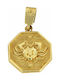 Mertzios.gr Charm Zodiac Sign from Gold 14K