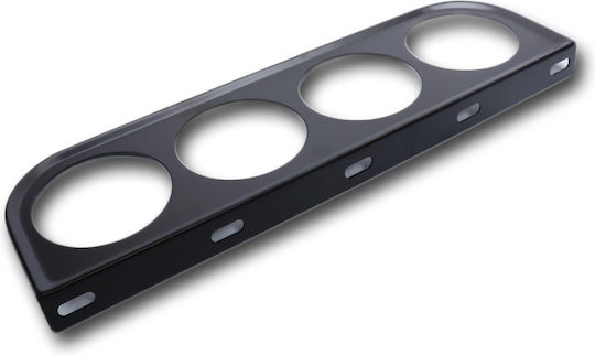 Car Console Triple Instrument Mount 52mm for 4 Instruments