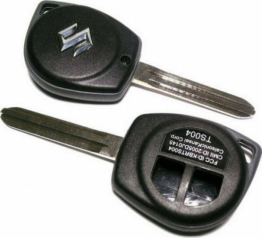 Suzuki Car Key Shell with Blade with 2 Buttons for Suzuki and Blade TOY43