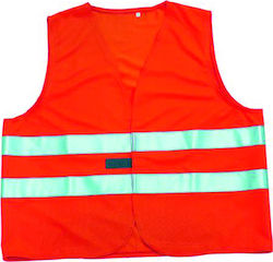 FFG Men's Safety Vest with Reflective Film Orange