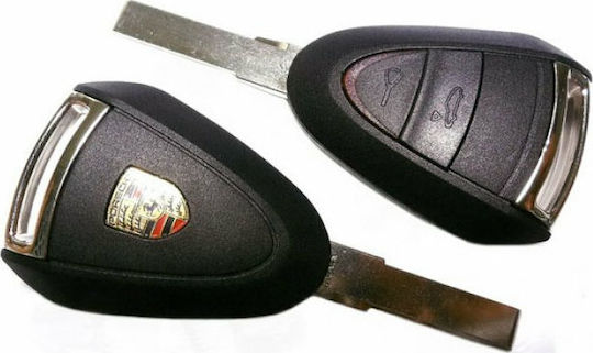 Κέλυφος Κλειδιού Porsche με 2 Κουμπιά και Λάμα HU66