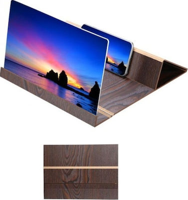 3D Screen Magnifier In Brown Colour