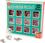 Mensa Dozen Puzzles Metallic Riddle for 6+ Years 1071