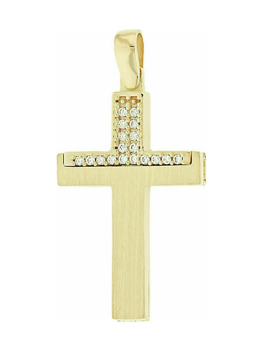 Mertzios.gr Gold Kreuz 14K